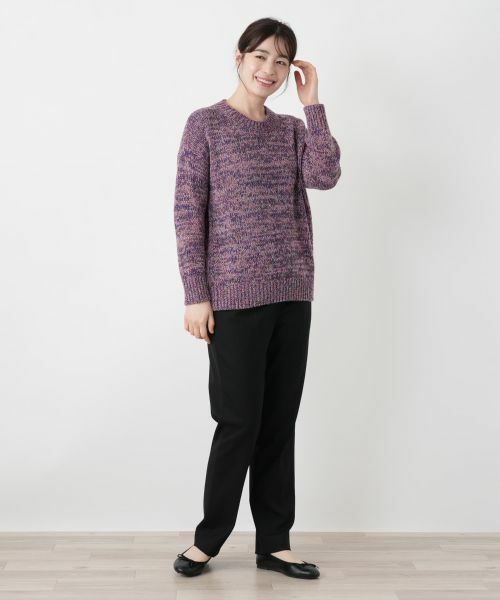 Leilian / レリアン ニット・セーター | カシミヤミックスカラーニット【BARNA】 | 詳細4