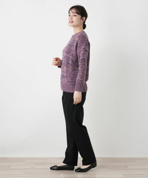 Leilian / レリアン ニット・セーター | カシミヤミックスカラーニット【BARNA】 | 詳細5