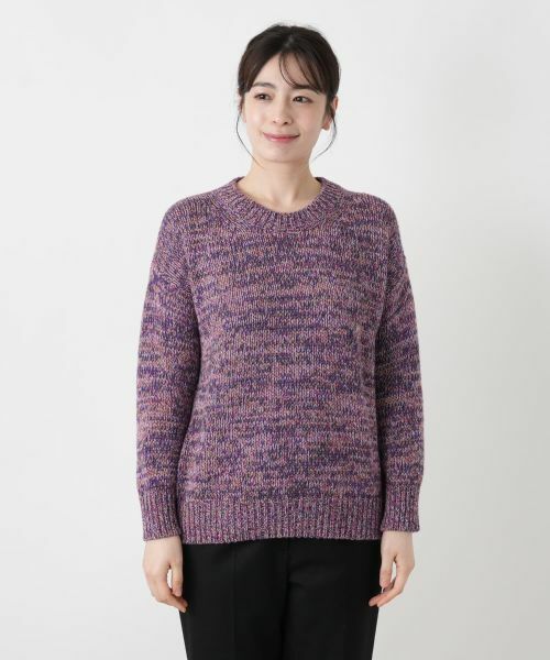 Leilian / レリアン ニット・セーター | カシミヤミックスカラーニット【BARNA】 | 詳細7