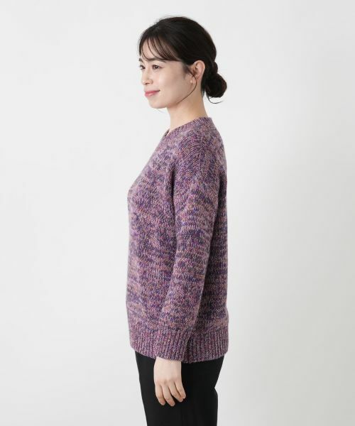 Leilian / レリアン ニット・セーター | カシミヤミックスカラーニット【BARNA】 | 詳細8