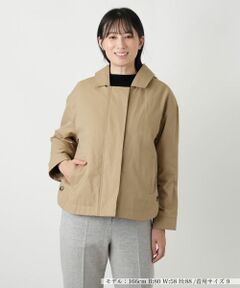 Leilian / レリアン テーラードジャケット | ベスト付きステンカラージャケット 【Leilian WHITE LABEL】