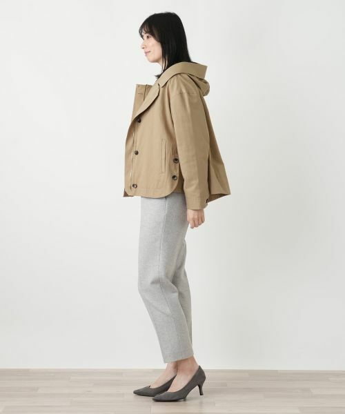 Leilian / レリアン テーラードジャケット | ベスト付きステンカラージャケット 【Leilian WHITE LABEL】 | 詳細2