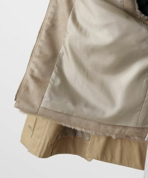 Leilian / レリアン テーラードジャケット | ベスト付きステンカラージャケット 【Leilian WHITE LABEL】 | 詳細8