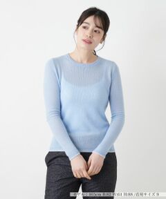 Leilian / レリアン ニット・セーター | カシミヤクルーネックニット