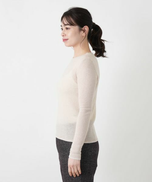 Leilian / レリアン ニット・セーター | カシミヤクルーネックニット | 詳細8