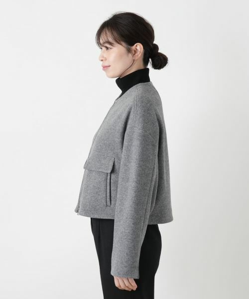 Leilian / レリアン テーラードジャケット | ノーカラージャケット | 詳細5