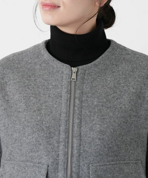 Leilian / レリアン テーラードジャケット | ノーカラージャケット | 詳細7