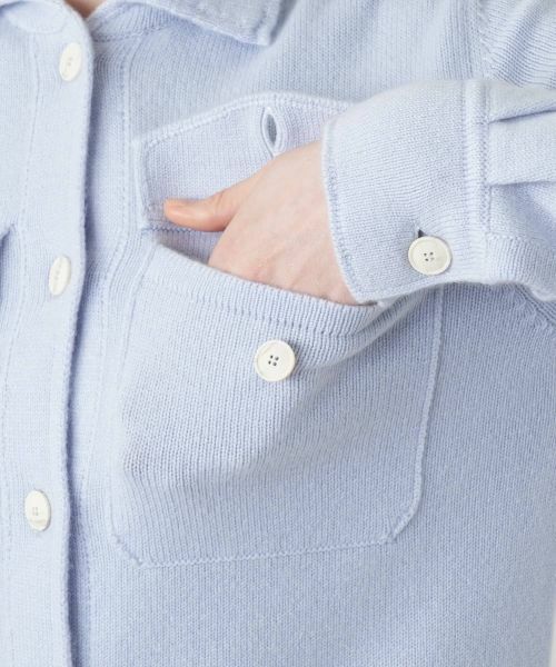 Leilian / レリアン テーラードジャケット | カシミヤニットジャケット | 詳細13