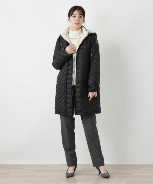 Leilian / レリアン その他アウター | フーデッドダウンコート | 詳細1