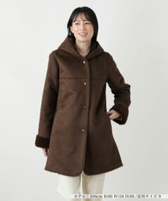 Leilian / レリアン その他アウター | フーデッドコート【Leilian WHITE LABEL】