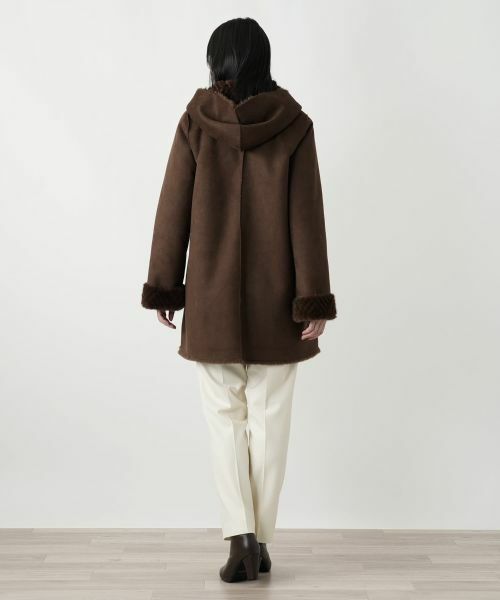 Leilian / レリアン その他アウター | フーデッドコート【Leilian WHITE LABEL】 | 詳細3