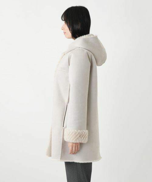 Leilian / レリアン その他アウター | フーデッドコート【Leilian WHITE LABEL】 | 詳細8