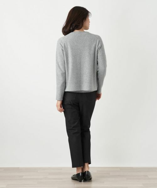 Leilian / レリアン カーディガン・ボレロ | ビジュークルーネックカーディガン【Leilian WHITE LABEL】 | 詳細27