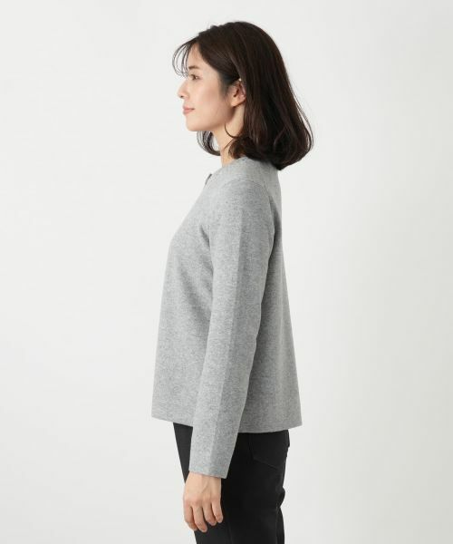 Leilian / レリアン カーディガン・ボレロ | ビジュークルーネックカーディガン【Leilian WHITE LABEL】 | 詳細29