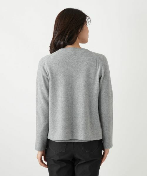 Leilian / レリアン カーディガン・ボレロ | ビジュークルーネックカーディガン【Leilian WHITE LABEL】 | 詳細30