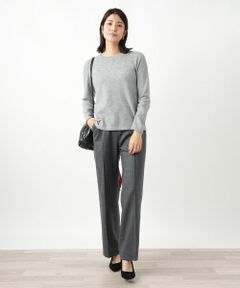 Leilian / レリアン ニット・セーター | ビジュークルーネックニット【Leilian WHITE LABEL】