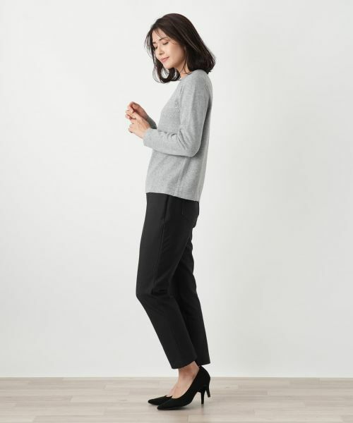 Leilian / レリアン ニット・セーター | ビジュークルーネックニット【Leilian WHITE LABEL】 | 詳細18