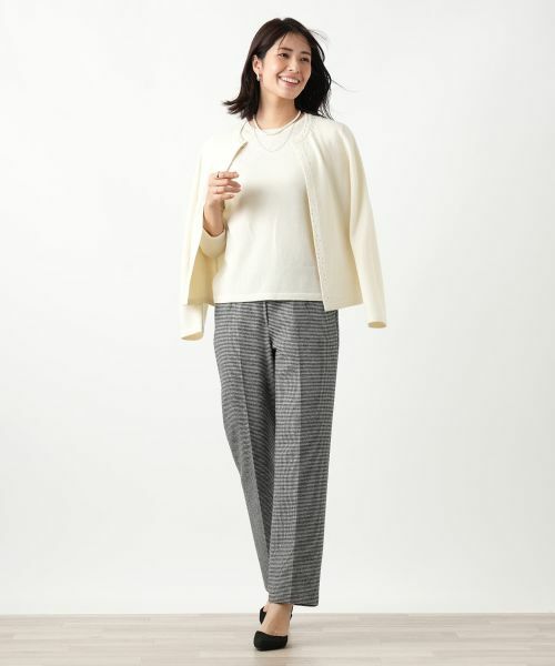 Leilian / レリアン ニット・セーター | ビジュークルーネックニット【Leilian WHITE LABEL】 | 詳細24