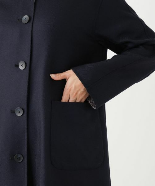 Leilian / レリアン その他アウター | リバーシブルノーカラーコート【Leilian WHITE LABEL】 | 詳細12