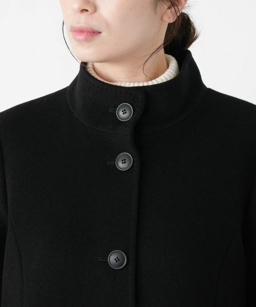Leilian / レリアン その他アウター | カシミヤスタンドカラーコート | 詳細10