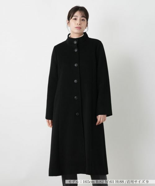 Leilian / レリアン その他アウター | カシミヤスタンドカラーコート | 詳細3