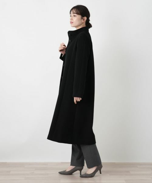 Leilian / レリアン その他アウター | カシミヤスタンドカラーコート | 詳細5