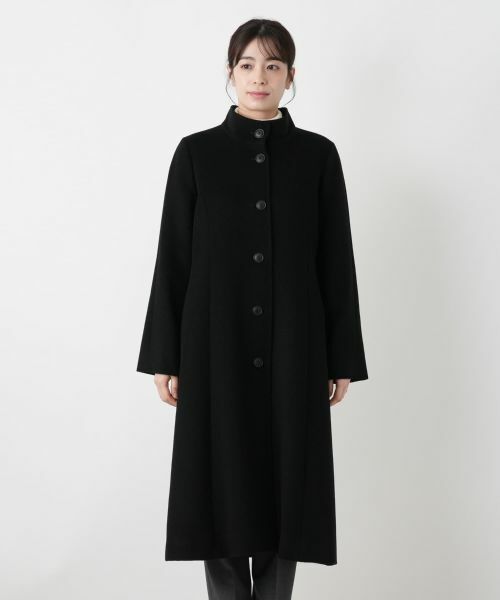 Leilian / レリアン その他アウター | カシミヤスタンドカラーコート | 詳細7