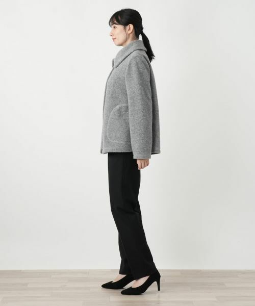 Leilian / レリアン その他アウター | カシミヤ混ショートコート | 詳細2
