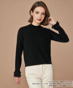 Leilian / レリアン ニット・セーター | ラメフリルハイネックニット