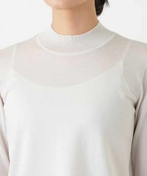 Leilian / レリアン ニット・セーター | ラメフリルハイネックニット | 詳細10