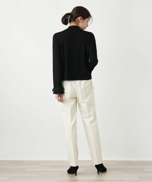 Leilian / レリアン ニット・セーター | ラメフリルハイネックニット | 詳細3