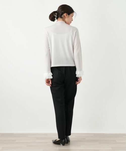 Leilian / レリアン ニット・セーター | ラメフリルハイネックニット | 詳細6