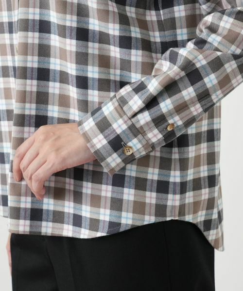 Leilian / レリアン シャツ・ブラウス | チェックシャツ【Leilian WHITE LABEL】 | 詳細10