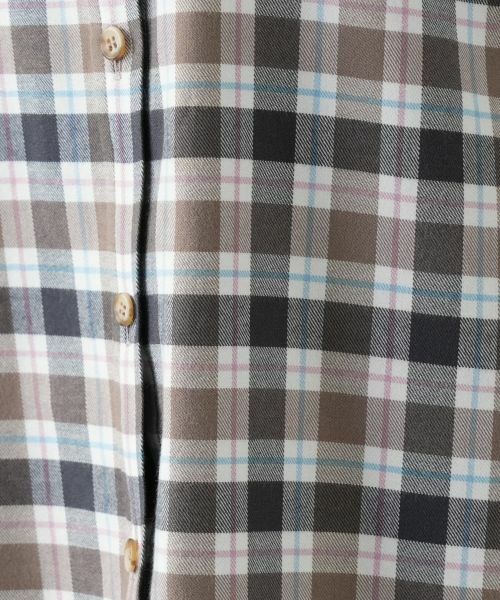 Leilian / レリアン シャツ・ブラウス | チェックシャツ【Leilian WHITE LABEL】 | 詳細12