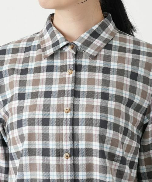 Leilian / レリアン シャツ・ブラウス | チェックシャツ【Leilian WHITE LABEL】 | 詳細7