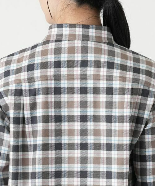 Leilian / レリアン シャツ・ブラウス | チェックシャツ【Leilian WHITE LABEL】 | 詳細8