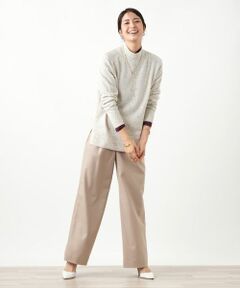 Leilian / レリアン ニット・セーター | カシミヤハイネックネップニット【Leilian WHITE LABEL】