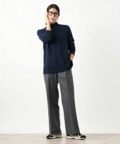 Leilian / レリアン ニット・セーター | カシミヤハイネックネップニット【Leilian WHITE LABEL】