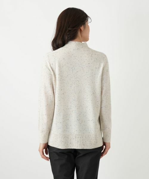 Leilian / レリアン ニット・セーター | カシミヤハイネックネップニット【Leilian WHITE LABEL】 | 詳細25