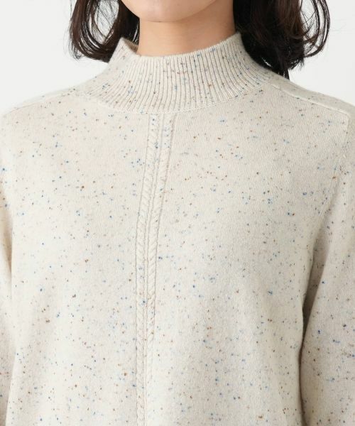 Leilian / レリアン ニット・セーター | カシミヤハイネックネップニット【Leilian WHITE LABEL】 | 詳細26
