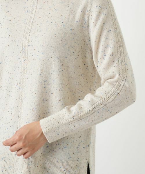 Leilian / レリアン ニット・セーター | カシミヤハイネックネップニット【Leilian WHITE LABEL】 | 詳細29