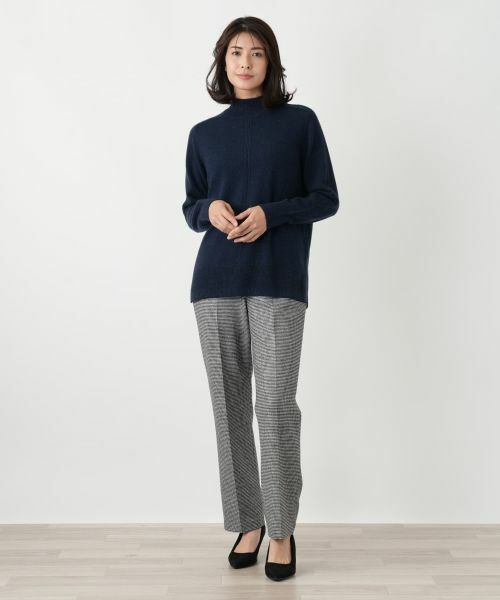 Leilian / レリアン ニット・セーター | カシミヤハイネックネップニット【Leilian WHITE LABEL】 | 詳細5