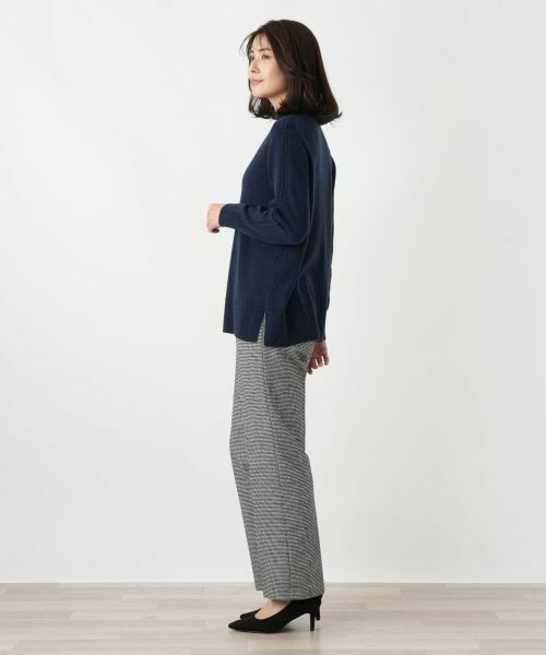 Leilian / レリアン ニット・セーター | カシミヤハイネックネップニット【Leilian WHITE LABEL】 | 詳細6