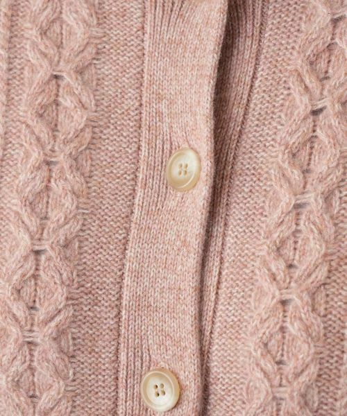 Leilian / レリアン カーディガン・ボレロ | カシミヤケーブル編みカーディガン | 詳細17