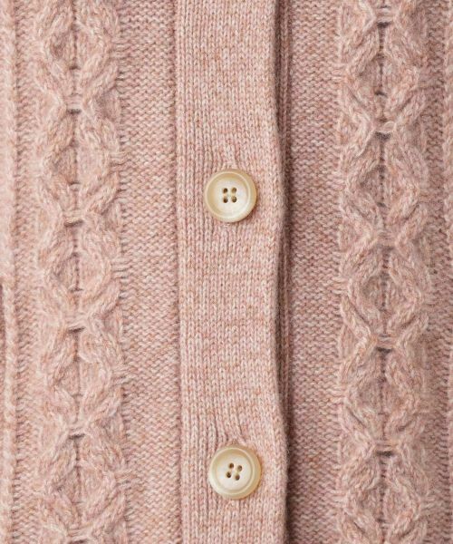 Leilian / レリアン カーディガン・ボレロ | カシミヤケーブル編みカーディガン | 詳細18