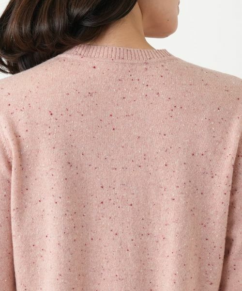Leilian / レリアン ニット・セーター | カシミヤケーブル編みネップニット | 詳細22