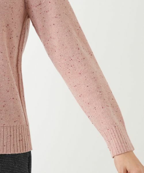 Leilian / レリアン ニット・セーター | カシミヤケーブル編みネップニット | 詳細23