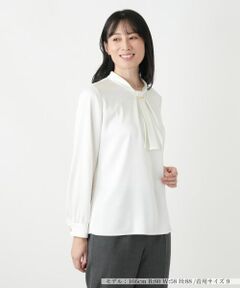 Leilian / レリアン シャツ・ブラウス | ボウタイブラウス【Leilian WHITE LABEL】