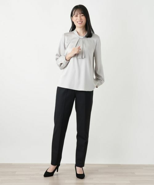 Leilian / レリアン シャツ・ブラウス | ボウタイブラウス【Leilian WHITE LABEL】 | 詳細11