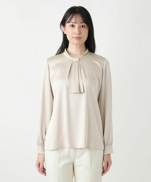 Leilian / レリアン シャツ・ブラウス | ボウタイブラウス【Leilian WHITE LABEL】 | 詳細17